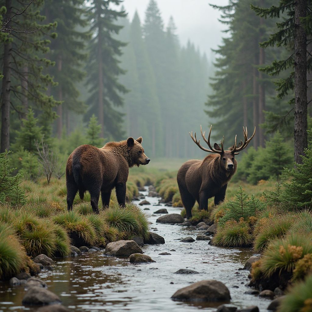 Forest wildlife photography tour